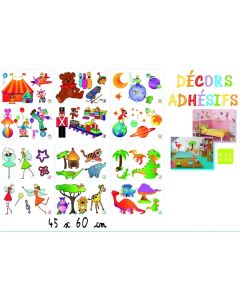Décors adhésifs repositionnables