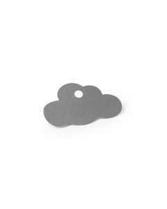 etiquette forme nuage gris