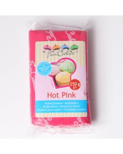 Pâte à sucre Funcakes hot pink 250g