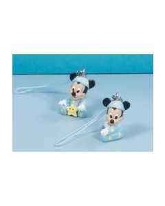 Figurine et cordelette Mickey bébé à prix discount