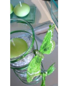 fil alu plat vert