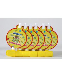 6 Sans-gènes "Joyeux Anniversaire"