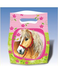 6 sacs de fête collection "Cheval"
