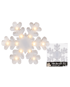 Flocon de neige blanc à led à prix discount