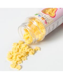 Confettis gâteau canards en sucre jaunes 55 g - 2