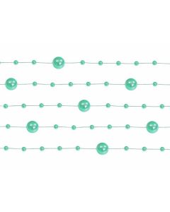 Guirlande de perles 1m30 – vert émeraude