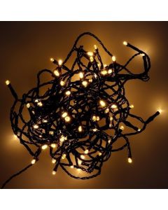Guirlande effet flamme 80 leds blanc chaud pas chère