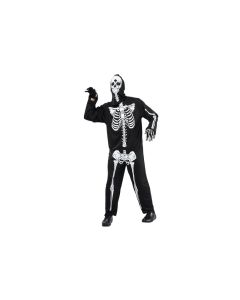 Costume homme squelette - Taille XL 