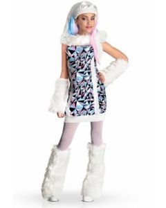 Déguisement fille Abbey Bominable luxe - 5/7 ans
