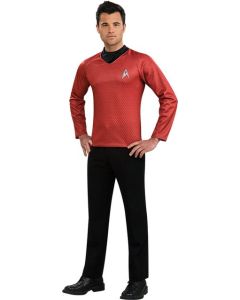 Costume homme Sweat Star Trek rouge L