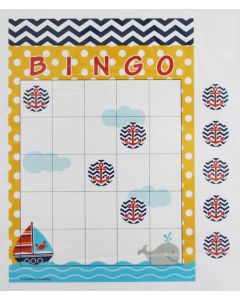 Jeu de bingo thème marin
