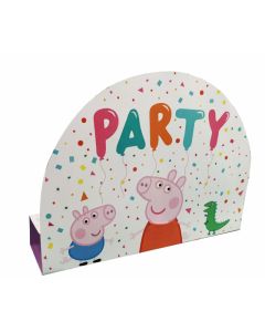 Lot de 8 Invitations Peppa Pig