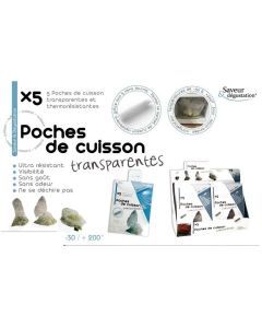 5 poches de cuisson