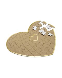 Livre d'or coeur puzzle