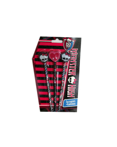 Crayon gomme - Monster High - x3