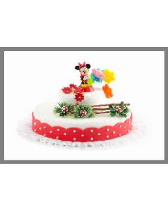 décor pour gâteau minnie