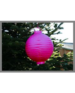 deco lampion fuchsia