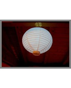 Lanterne led blanche 30 cm