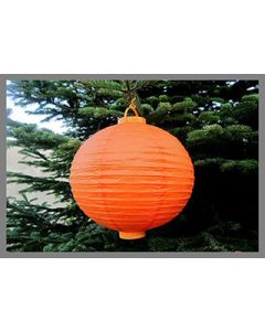 Lanterne led orange 30 cm