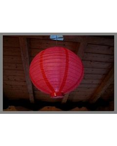 Lanterne led rouge 30 cm