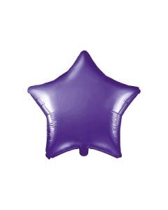 Ballon hélium étoile Violet 48 cm