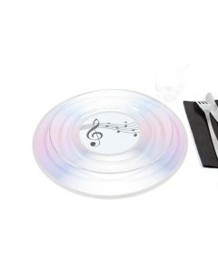 Lot 2 sets de table CD laser 30 cm