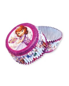 Lot 24 Caissettes à Cupcakes Princesse Sofia