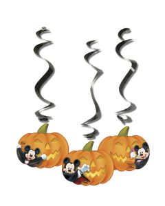 3 suspensions Mickey Halloween