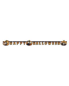 Bannière happy birtahday Mickey Halloween
