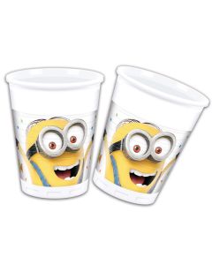 8 gobelets Minions party
