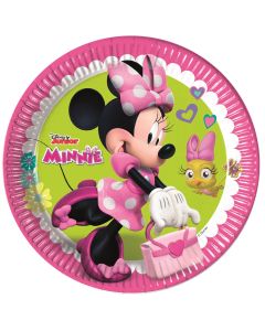 8 Assiettes Minnie avec poussin