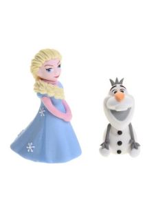 Figurine en sucre Olaf ou Elsa – Reine des Neiges 
