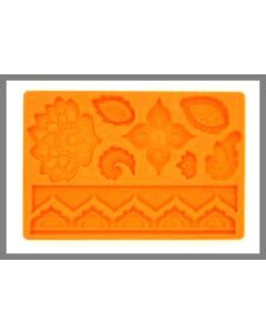 moule silicone feuilles grecques