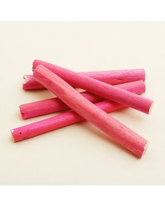 Batons en bois - fuchsia