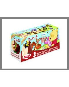 Oeufs surprise en chocolat - Winnie l'ourson - x3