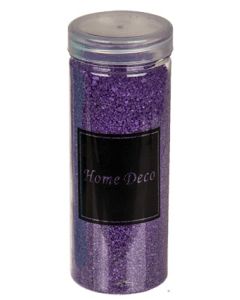 Sable décoratif effet cristaux - violet