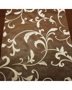 Chemin de table arabesques organza - ivoire