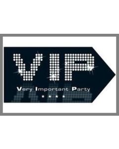 Flèche signalétique - VIP