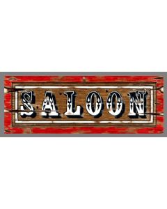 Panneau thème western - Saloon