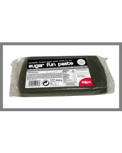 Pâte à sucre noire - 300 gr