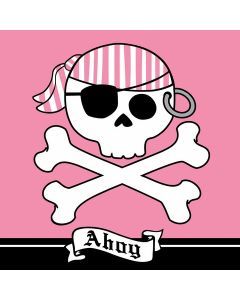 16 serviettes Pirate Party rose