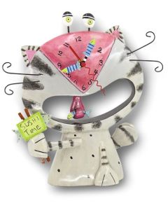 Horloge chat sushi time à prix discount