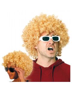 Perruque afro - blond