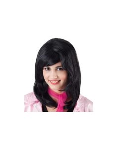 Perruque femme années 60 - brune