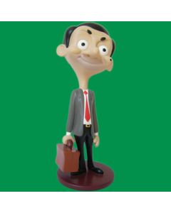 Mr bean avec son porte document