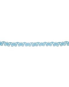 Guirlande papillons - turquoise