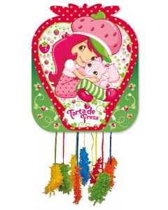 Piñata anniversaire Charlotte aux fraises