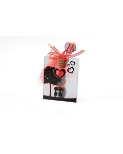 porte tube amoureux peynet