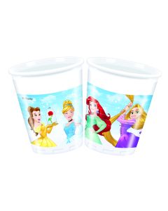 8 Gobelets Princesses Disney - 200 ml