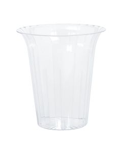 Récipient cylindrique en plastique 14 cm